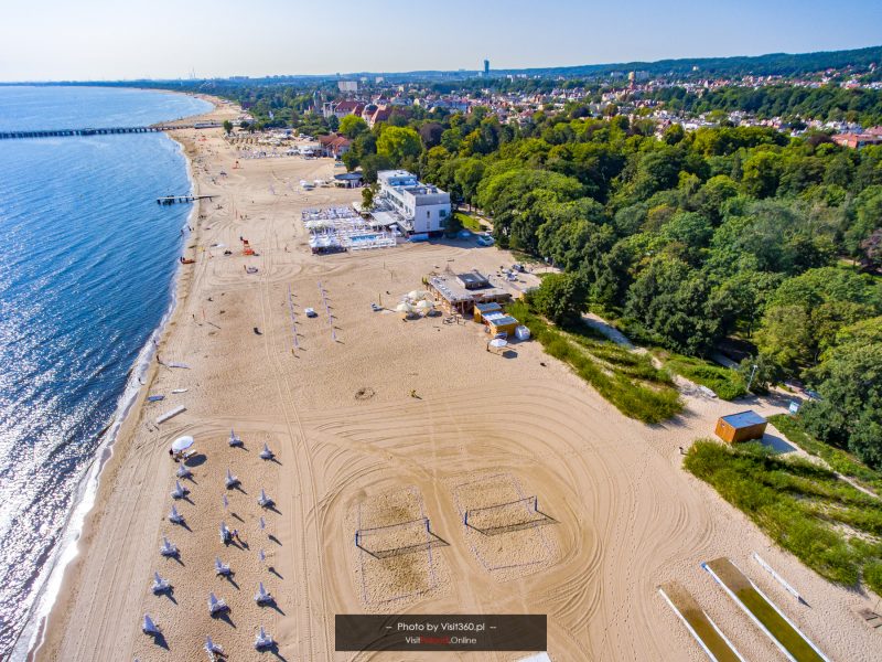 Sopot – Plaża M15 – zdjęcia z drona 2018-08-17 | Visit360.pl - spacery ...
